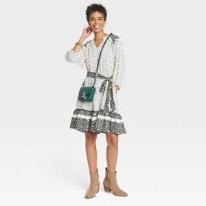 Ruffle Trim Knox Rose Dress NWT